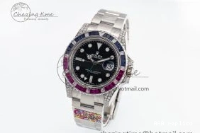 Aaa fake watches Edition Best 1707 GMT Steel CLEAN Sustainable VR Custom 116759SARU 904L 1218